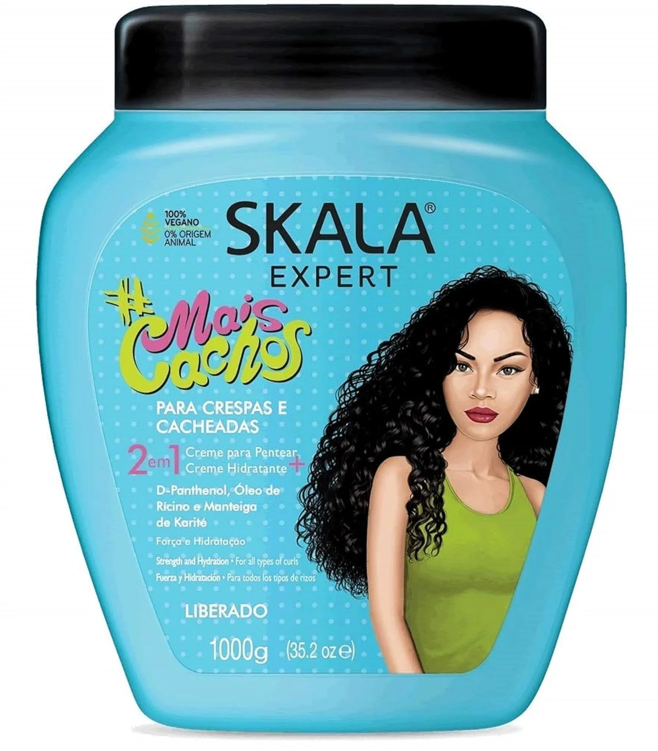 SKALA Mais Cachos 3ABC Cream for Defined, Frizz-Free Curls