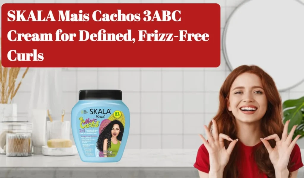 SKALA Mais Cachos 3ABC Cream for Defined, Frizz-Free Curls
