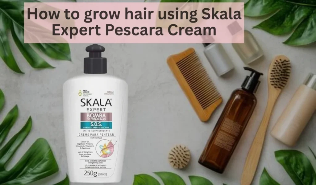 How to grow hair using Skala Expert Pescara Cream