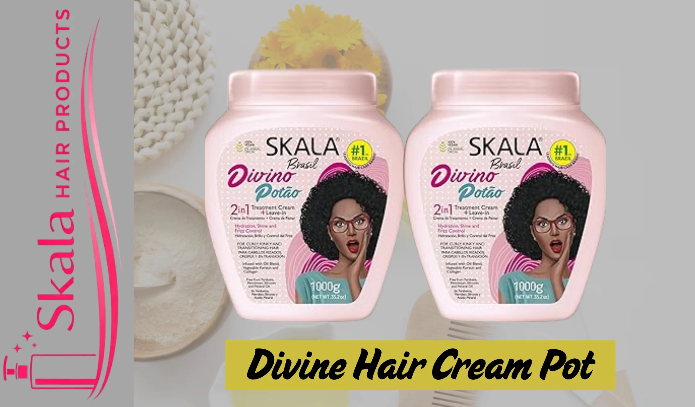 Divine Hair Cream Pot