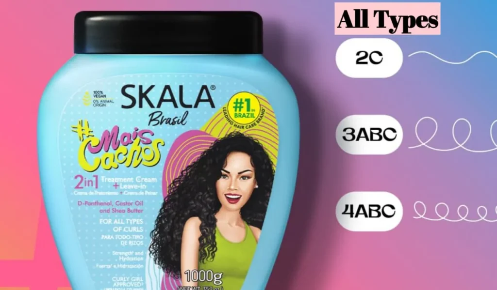 Mais Cachos Cream Suitable for All Hair Types